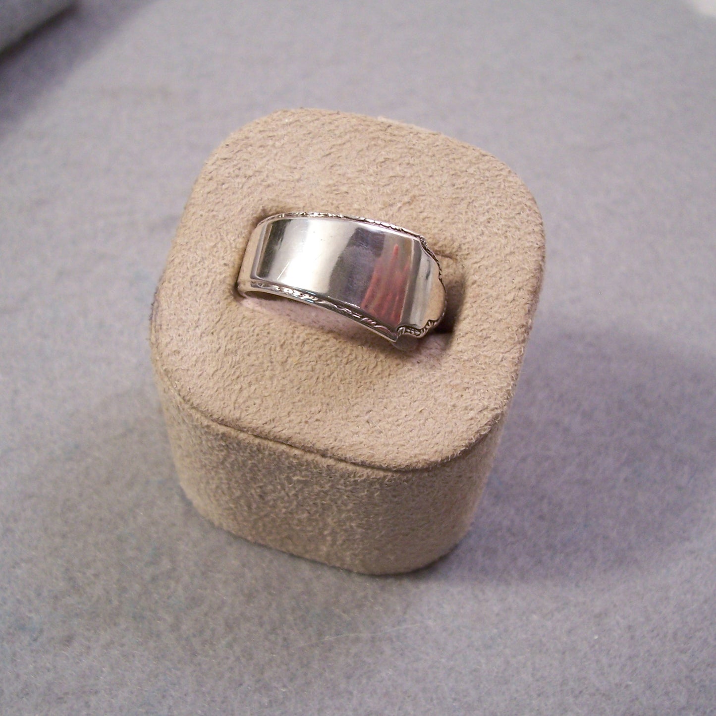 Sterling Silver Spoon Ring Hand Made