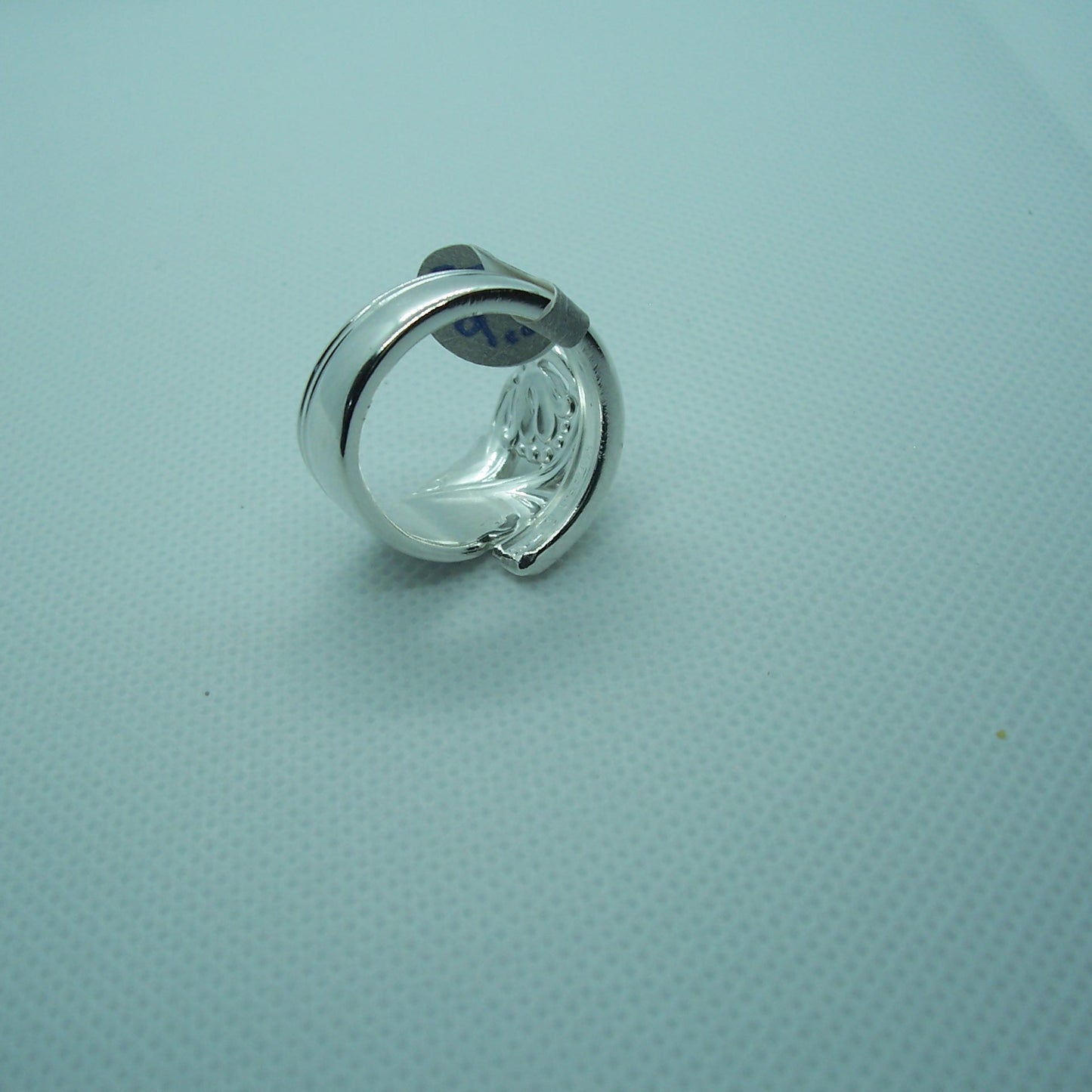 Spring Blossom Sterling Silver Spoon ring Hand Made