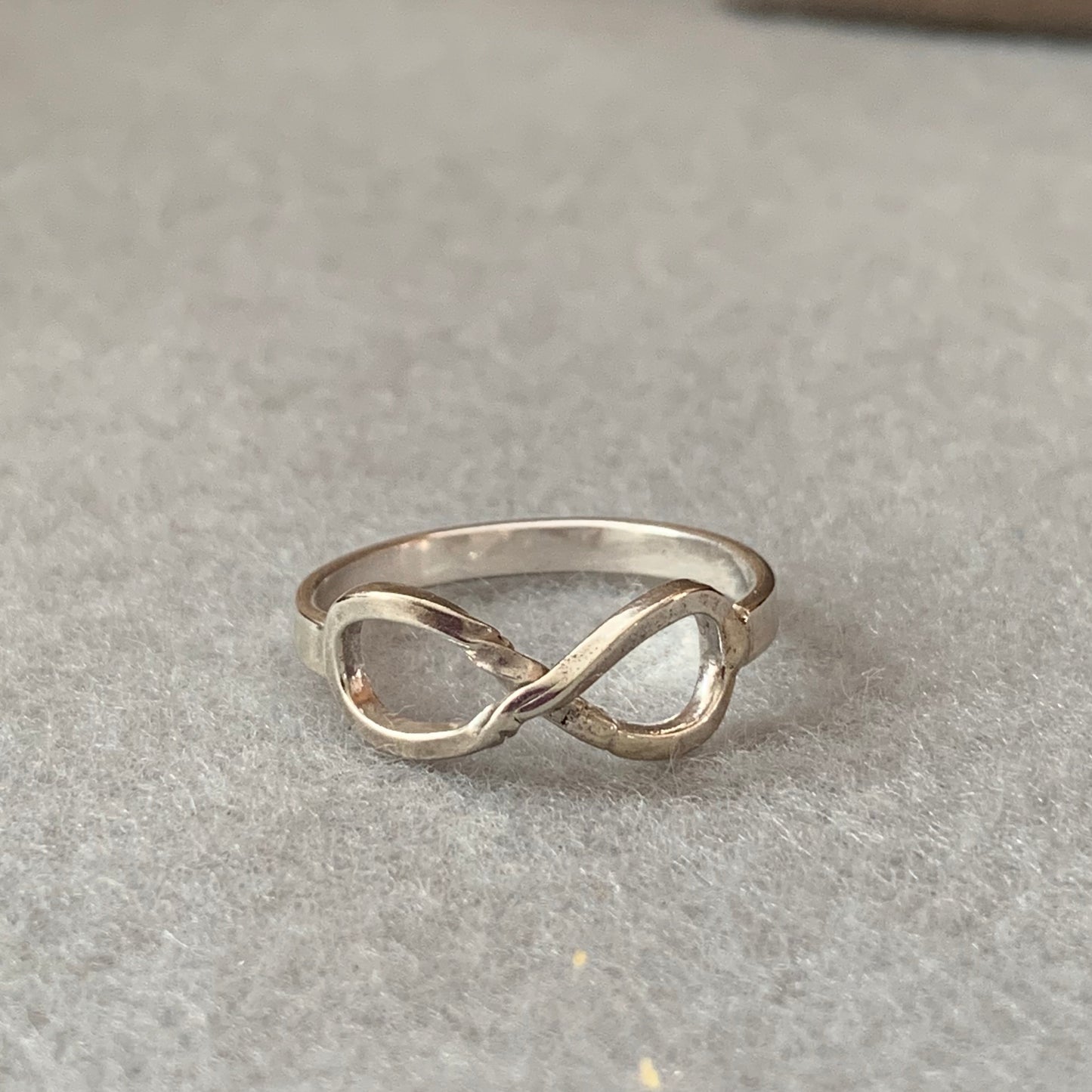 Hand Made Sterling Silver Infinity Ring