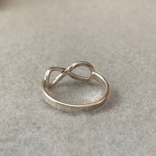 Hand Made Sterling Silver Infinity Ring