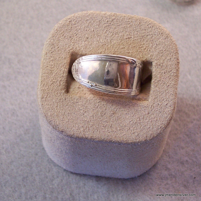 Sterling Silver Spoon Handle Ring Virginian