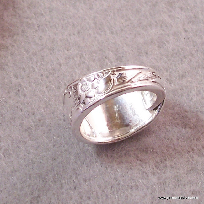 Sterling Silver Spoon Handle Ring Virginian