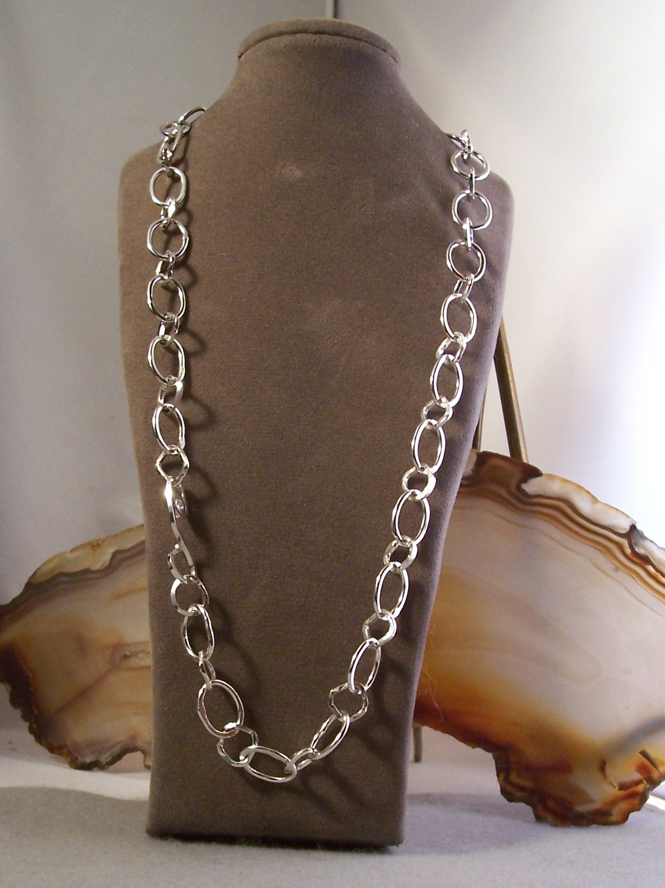 Sterling Silver Hand Made Chain Necklace This is sold- will make custom orders