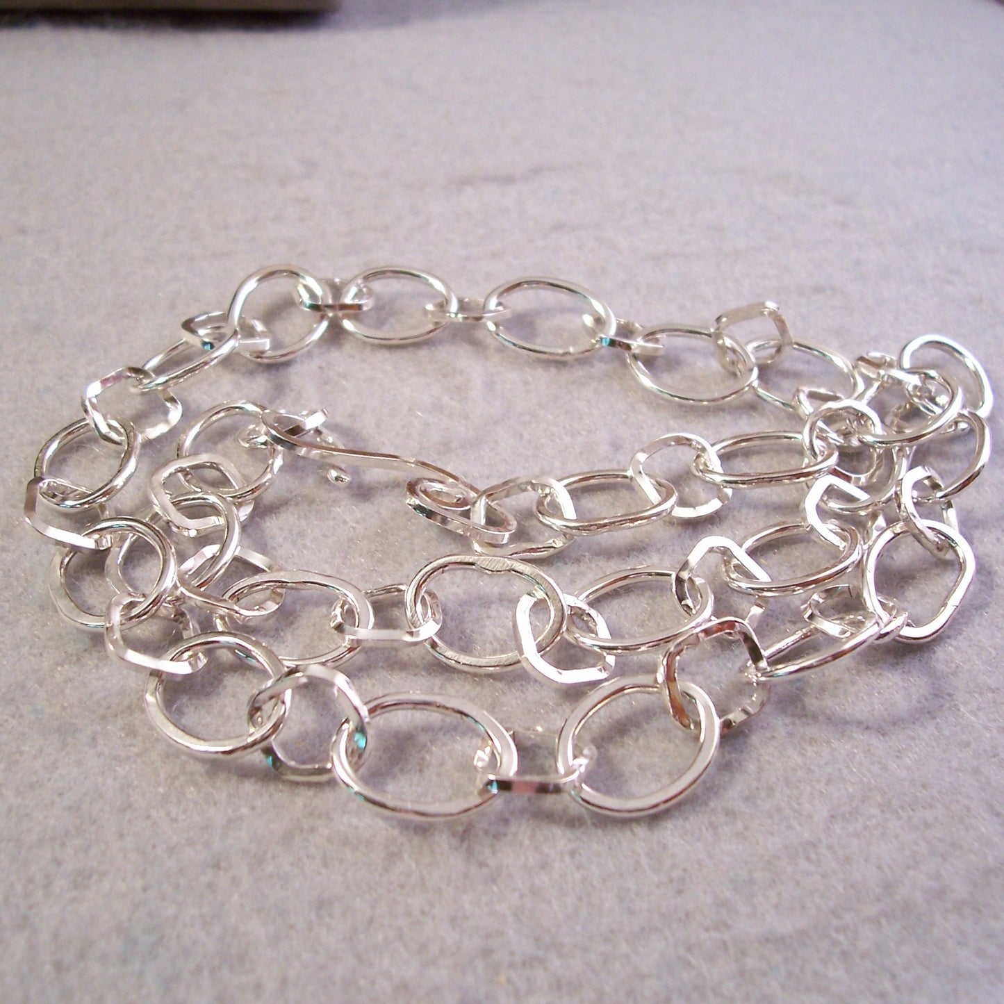 Sterling Silver Hand Made Chain Necklace This is sold- will make custom orders