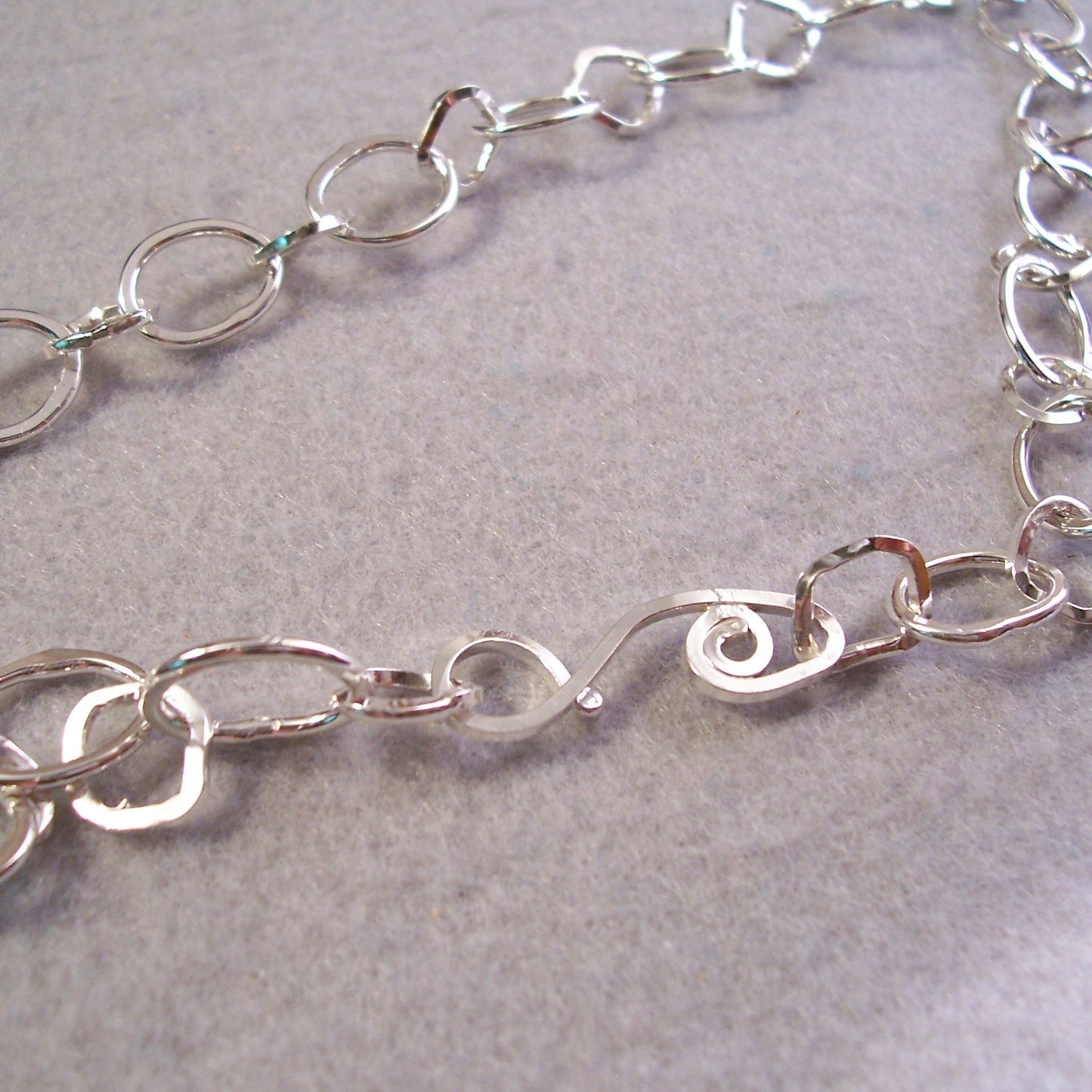 Sterling Silver Hand Made Chain Necklace This is sold- will make custom orders