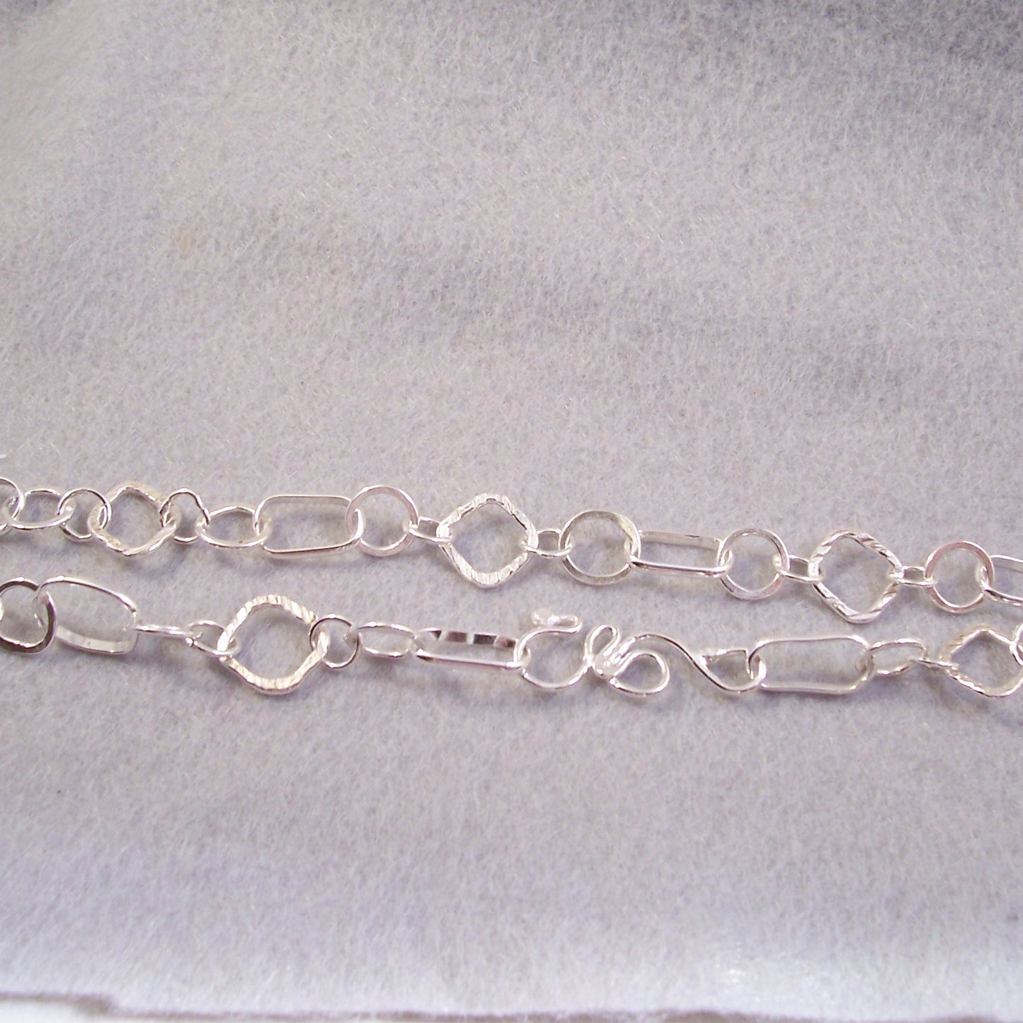 Hand Made Sterling Silver Chain Necklace