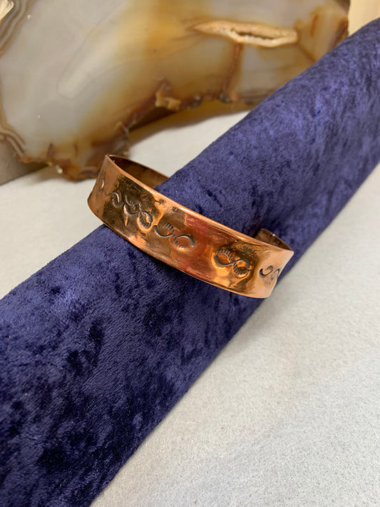 Hand Made Copper Cuff