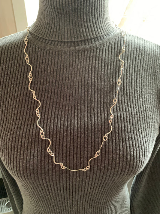 Hand Made Sterling Silver Chain “wiggles”